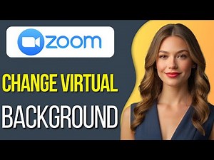 How to Change Virtual Background in Zoom on Laptop/PC | Step-by-Step Guide 2025