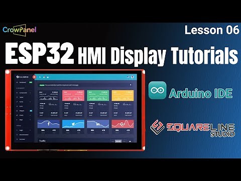 Get Started with ESP32: Lesson 06 - Design UI with Squareline Studio