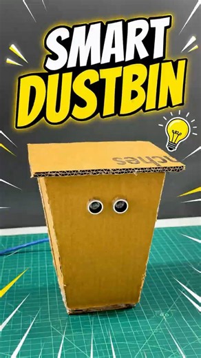 How to make Smart Dustbin with Arduino | Arduino Project | DIY Mini Smart Dustbin Using Arduino
