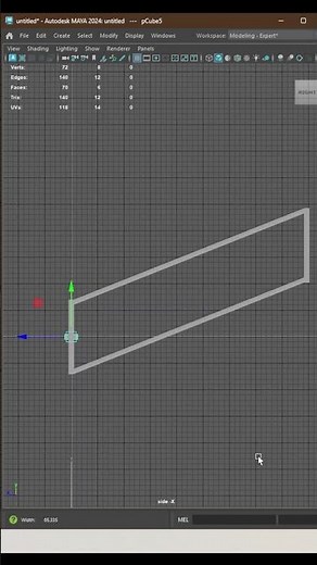 Stairs Modeling in Maya - Maya Modeling Tutorial for Beginners #mayatutorials #mayamodeling