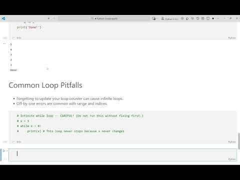 Python Loops: Comprehensive Guide to For and While Loop Control Structures