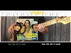 “California Dreamin’- Mama’s & Papa’s - FRANKS BASS COVERS & TAB v2