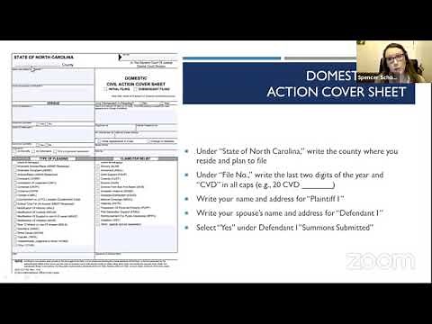 NC Simple Divorce Self Help-Clinic