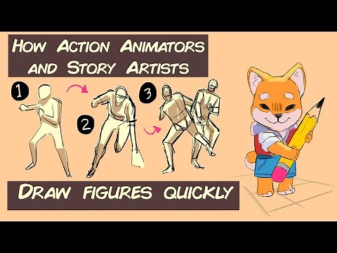 Figure Drawing Exercises for Action Animators and Story Artists