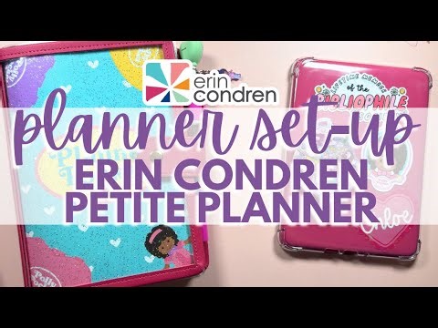 My Erin Condren Petite Planner Setup