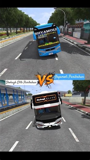 Bus Simulator Indonesia || real Bangladeshi bus game 🎮😎 #bussid #shorts #shortsfeed #bd_bus_drive