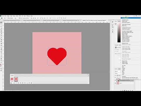 How create a simple animated GIF using Photoshop