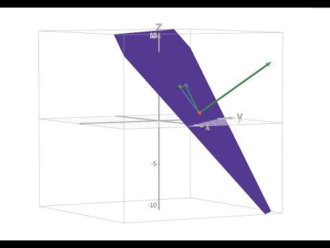 Equation of a plane in 3d using only DESMOS