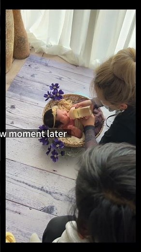 How we shoot a newborn session #babyphotography #baby #sydney