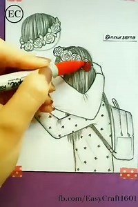 Take a look at these pencil sketches and you'll find it very easy to draw | Easy Craft