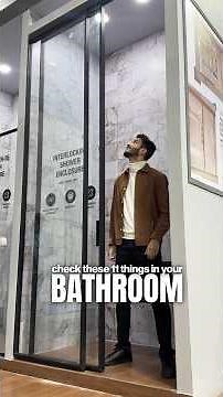 Bathroom design l Bathroom design ideas l Bathroom makeover l Bathroom organization By #houmeindia