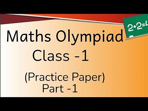Class 1 Math Olympiad Part 1 | Maths Practice paper for class 1 Quiz | Online Quiz | for grade 1