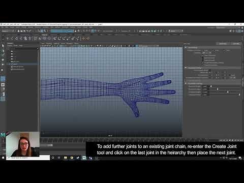 Creating Joints - Maya Rigging for Beginners Part 1