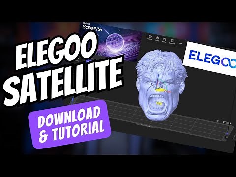 Elegoo SatelLite Slicer | Download and Tutorial | Resin 3D Printing Slicing Software