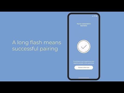 Pair an adjustable double bed to LINAK Bed Control™ App
