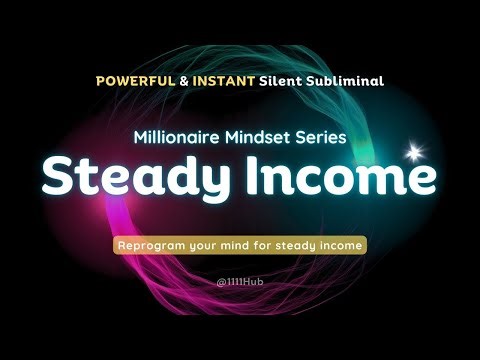 Manifest frequent and stable income with this subliminal