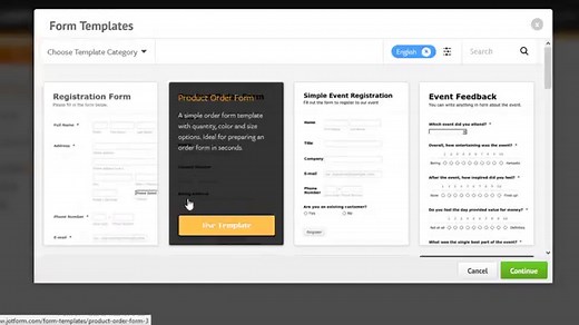 How to Use Form Templates