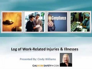 Cal Osha 300 Forms