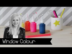 DIY | WINDOW COLOR I FENSTERFARBE SELBER MACHEN I FARBEN