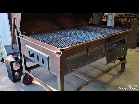 Pig bbq smoker rebuild