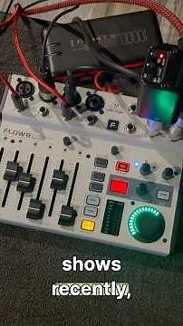 Super COMPACT and POWERFUL Mixer - Behringer Flow 8