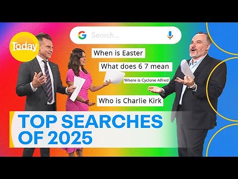 Google reveals Australia's top searches for 2025 | Today Show Australia