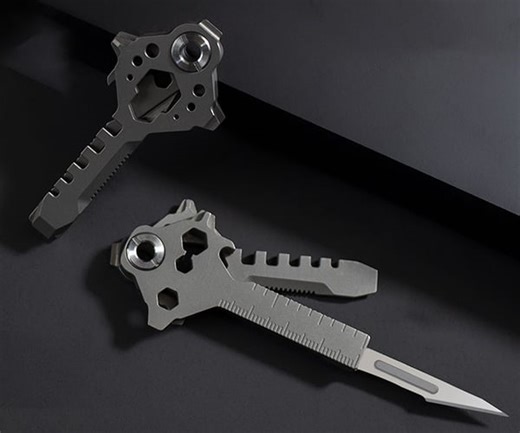 The KeyMaster EDC Multitool Is Like a Swiss Army Knife for Your Keychain