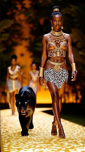 🔥 Exotic Women From Around the World | Ethnic & Sensual Fashion Runway with Majestic Animals 🌍✨