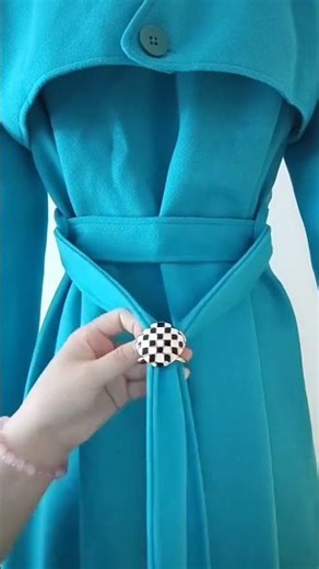 How to Make a Multifunctional Belt-Scarf Buckle | DIY Fashion Ideas & Styling Tips