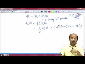 noc20 bt16 lec11 TDPT in Steps – 2: Introducing “λ”the switch and first approximation