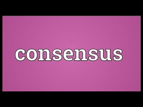 Consensus Meaning