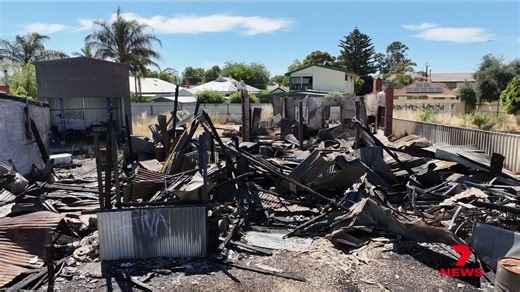 It has been revealed that a mechanics yard destroyed by a suspicious blaze at Ridleyton was the life's work of a local motoring icon. Kon Petrakos succumbed to illness only months before his beloved warehouse burned to the ground. | 7NEWS Adelaide