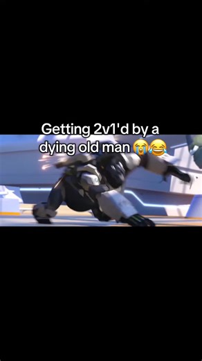 Winston's Unexpected Chase in Overwatch Gameplay