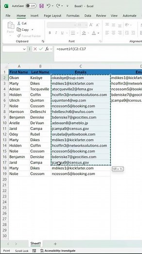 Locate Email in Main Data FAST!
