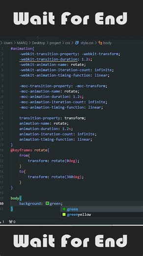 Simple Loading In HTML And CSS | #animation #coding #programming #codingreel #javascript