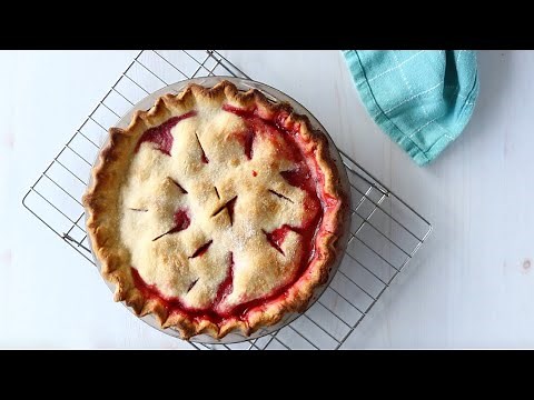 How to Make Homemade Raspberry Pie from Scratch, Easy Raspberry Pie Filling, Vegan and Dairy Free