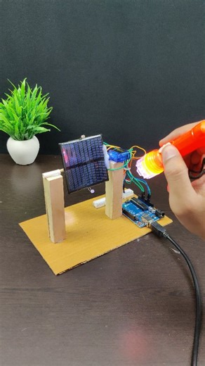 Solar Tracker using Arduino Online Robotic Classess for kids whatsapp me for demo class 917007651787 | Adnan Ansari
