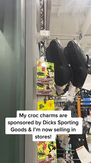 Croc charms now in stores! #HowTo #custom #croccharms #fyp #diycrocs