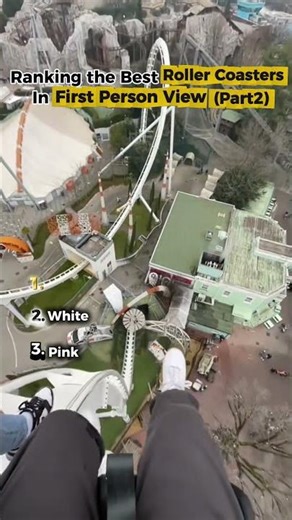 Ranking the Best Roller Coaster in First Person View (Part2) #rollercoaster #firstpersonview