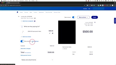 How to Create and Send an Invoice in PayPal