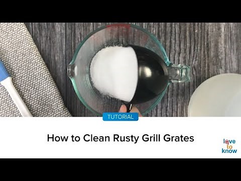 How To Clean Rusty Grill Grates With Salt And Vinegar