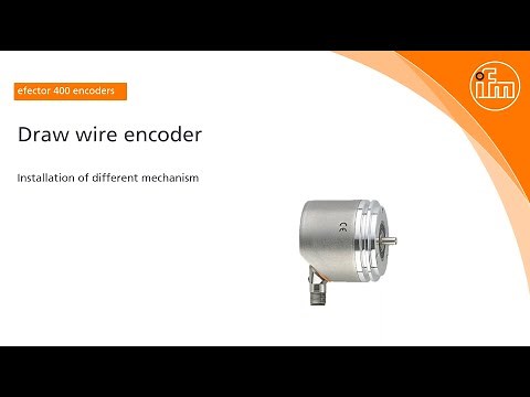 How to - Draw wire encoder (installation of different mechanism)