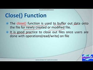 How to use Flush and Close Function in Python File Handling
