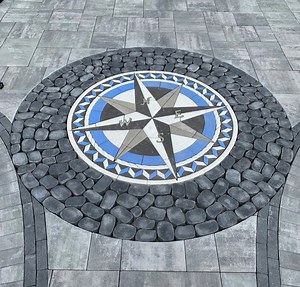 Compass Rose Paver Kit | Compass Designs | Custom Compass Rose Pavers