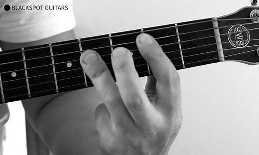 4 Simple B Major Chord Alternatives (Guitar Finger Charts) | Blackspot Guitars