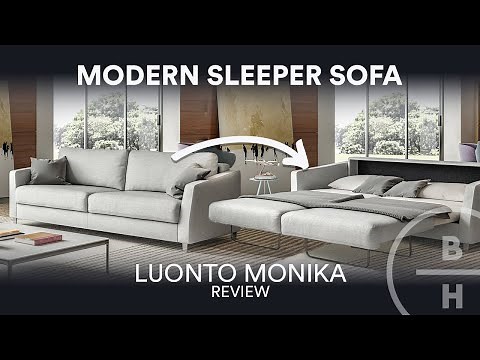 Modern Sleeper Sofa | Luonto Monika Review