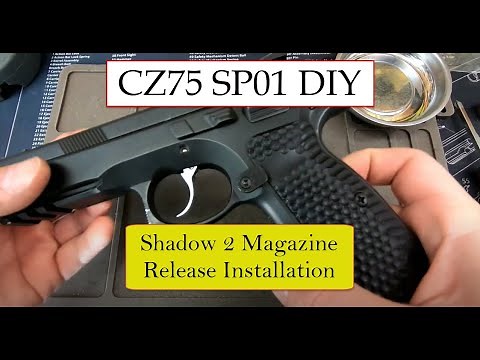 CZ75 SP01 DIY - Episode #2 - Installing a Shadow 2 Extended Magazine Release