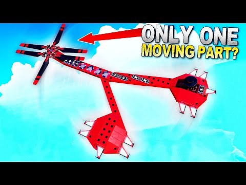 MONOSPINNER: The Simplest Controllable Flying Machine In Existence?