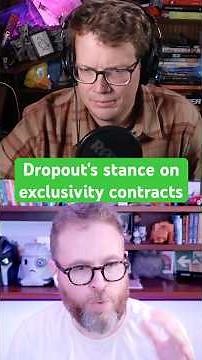 @dropout CEO Sam Reich tells ⁨@hankschannel⁩ why Dropout doesn't use exclusivity contracts.