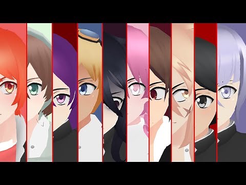Playing as the MALE Rivals in Yandere Simulator
